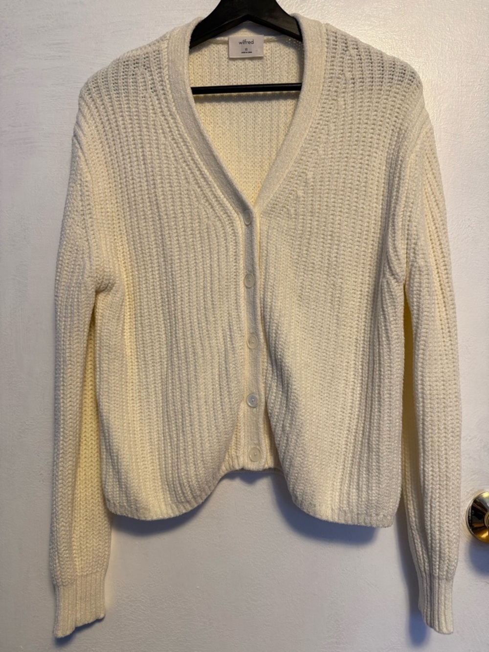 FINAL PRICE - Wilfred Aritzia Elka Chunky Knit Cardigan